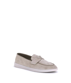 Prada suede loafers