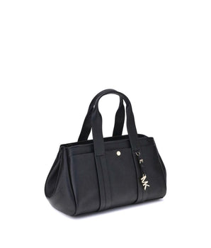 Michael Kors Black Calf Leather Bos Taurus Shoulder Bag