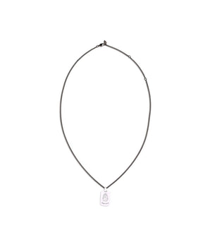 Alexander McQueen silver metal necklace