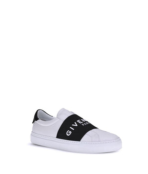 Givenchy White Calf Leather Bos Taurus Low Top Sneakers