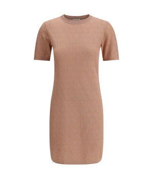 Fendi FF Pattern Midi Dress