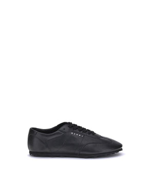 Marni Black Calf Leather Bos Taurus Athletic Shoes