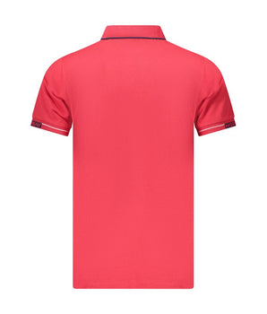 Norway 1963 Red Cotton Men Polo Shirt