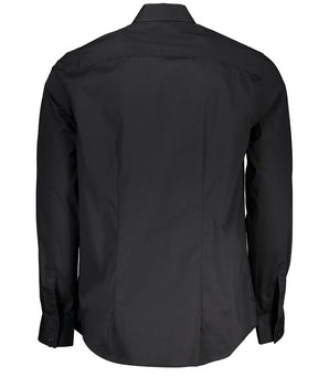 Guess Jeans Black Cotton Shirt