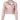 Dolce & Gabbana Light Pink Collar Leather Women Biker Jacket