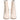 Maison Margiela White Calf Leather Can Heel Boots Shoes