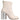 Maison Margiela White Calf Leather Can Heel Boots Shoes