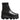Sacai Black Chelsea Leather Pull On Women Ankle Boots Shoes