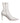 Elisabetta Franchi White Stiletto Heels Mid Calf Boots Shoes