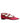 Prosperine Red Gold Studded Pointed Toe Ballet Flats