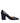 Sergio Rossi Blue Leather Pointed Toe Block Heels Shoes