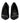 Saint Laurent White Black Leather Pointed Toe Heels