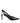 Saint Laurent White Black Leather Pointed Toe Heels