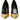 Patrizia Pepe Gold Patent Leather High Heels Pump Shoes