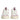 Dolce & Gabbana White Leather DG Logo Low Top Sneakers Shoes