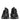 Dolce & Gabbana Black White Logo Sorrento Sneakers Shoes