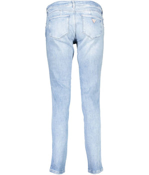 Guess Jeans Blue Cotton Jeans Denim