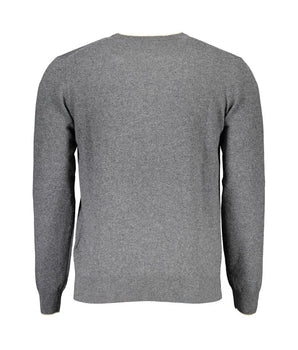 Harmont & Blaine Gray Wool Sweater