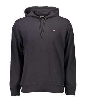 Napapijri Black Cotton Men Sweater