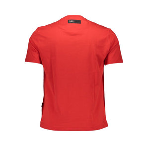 Plein Sport Red Cotton T-Shirt