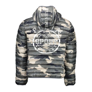 Plein Sport Green Polyester Jacket