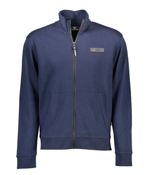 Plein Sport Blue Cotton Men Sweater