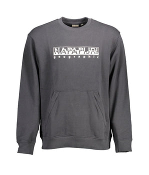 Napapijri Black Cotton Men Sweater