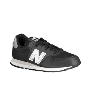 New Balance Black Polyester Sneaker