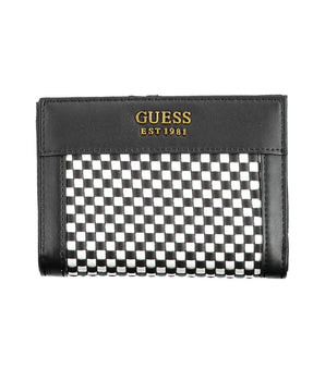 Guess Jeans Black Polyethylene Wallet