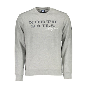 North Sails Gray Cotton Sweater