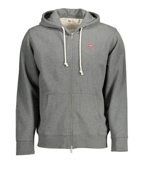 Levi's Gray Cotton Men Sweater