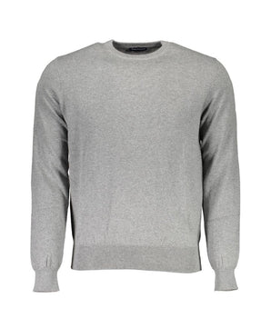 North Sails Gray Cotton Sweater
