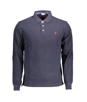 U.S. POLO ASSN. Blue Cotton Polo Shirt