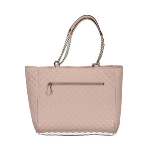 Guess Jeans Pink Polyethylene Handbag