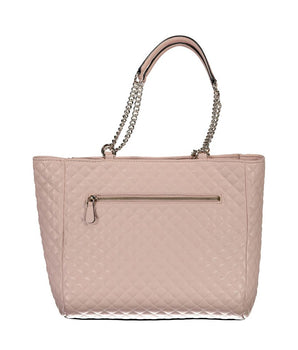 Guess Jeans Pink Polyethylene Handbag