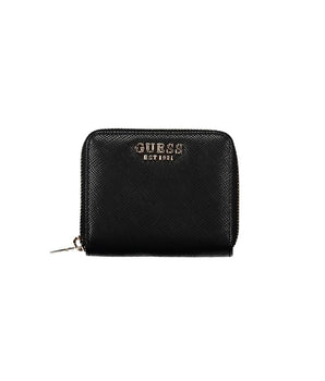 Guess Jeans Black Polyethylene Wallet