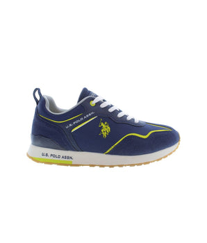 U.S. POLO ASSN. Blue Polyester Sneaker