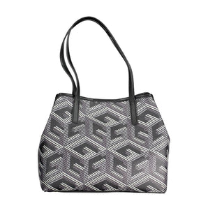 Guess Jeans Black Polyethylene Handbag