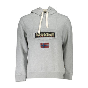 Napapijri Gray Cotton Sweater