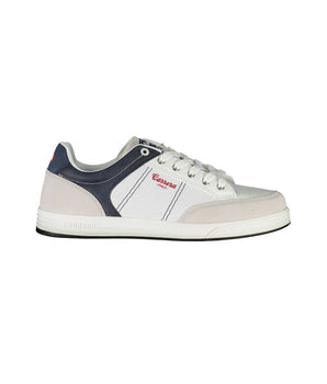 Carrera White Polyester Sneakers