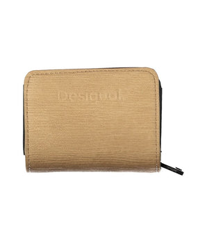 Desigual Brown Polyethylene Wallet