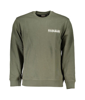 Napapijri Green Cotton Sweatshirt