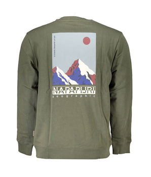 Napapijri Green Cotton Sweatshirt
