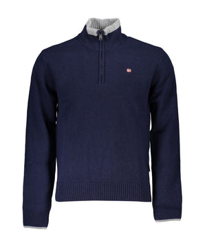 Napapijri Blue Fabric Sweater