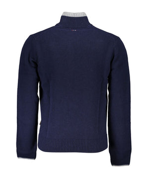 Napapijri Blue Fabric Sweater