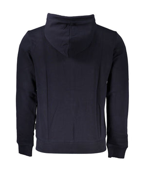 Napapijri Blue Cotton Men Sweatshirt