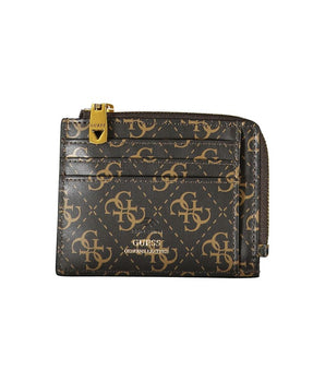 Guess Jeans Brown Leather Wallet