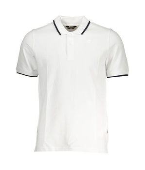 K-WAY White Cotton Polo Shirt