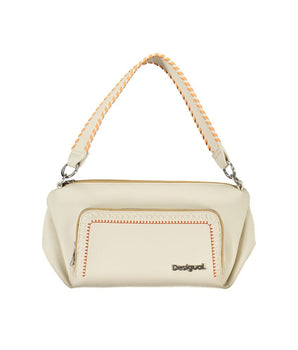Desigual White Polyethylene Bag