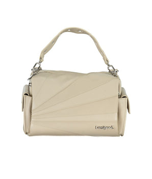 Desigual Beige Polyethylene Bag